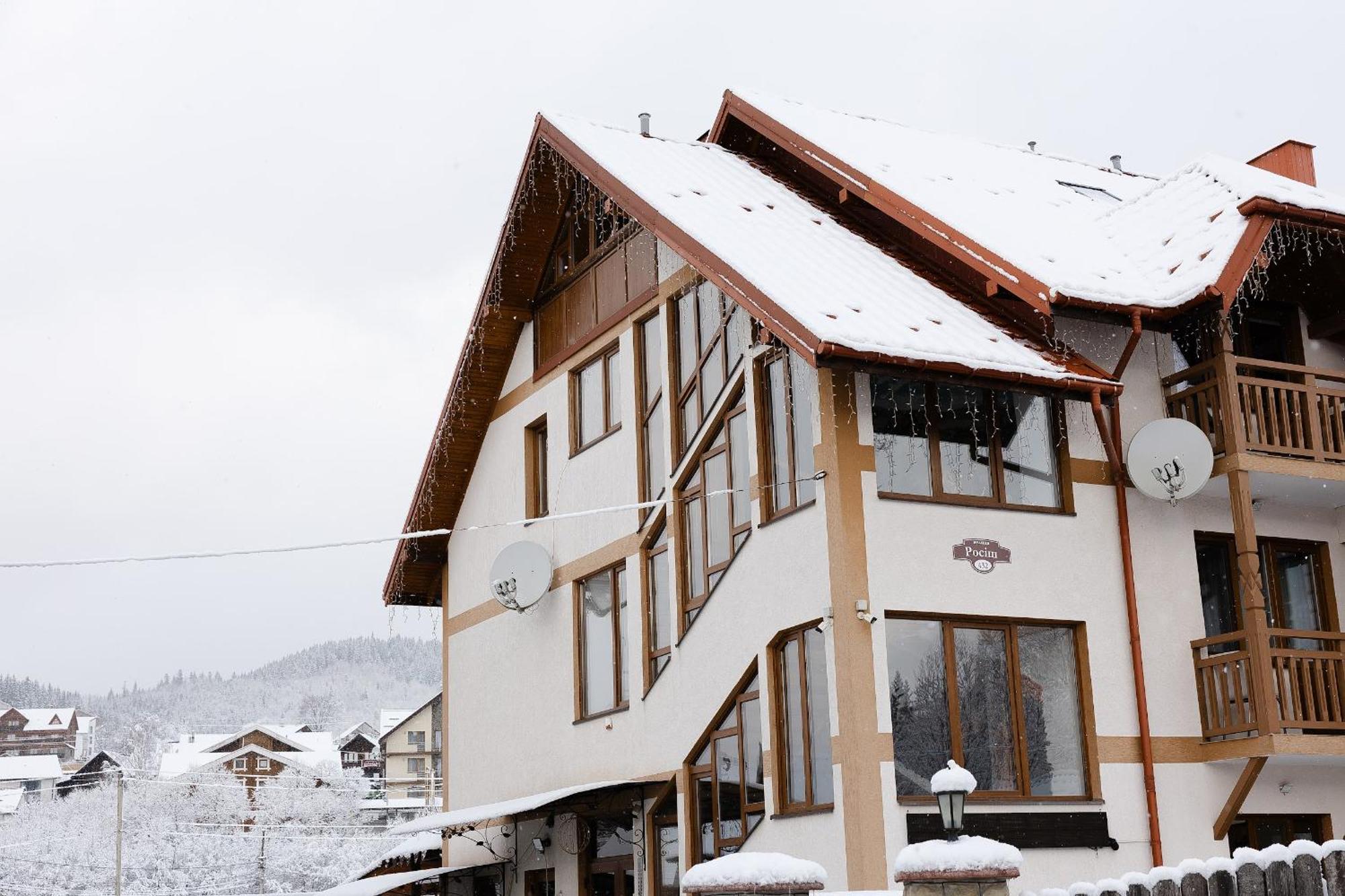 Hotel Zatyshok Nad Prutom Bukovel Esterno foto