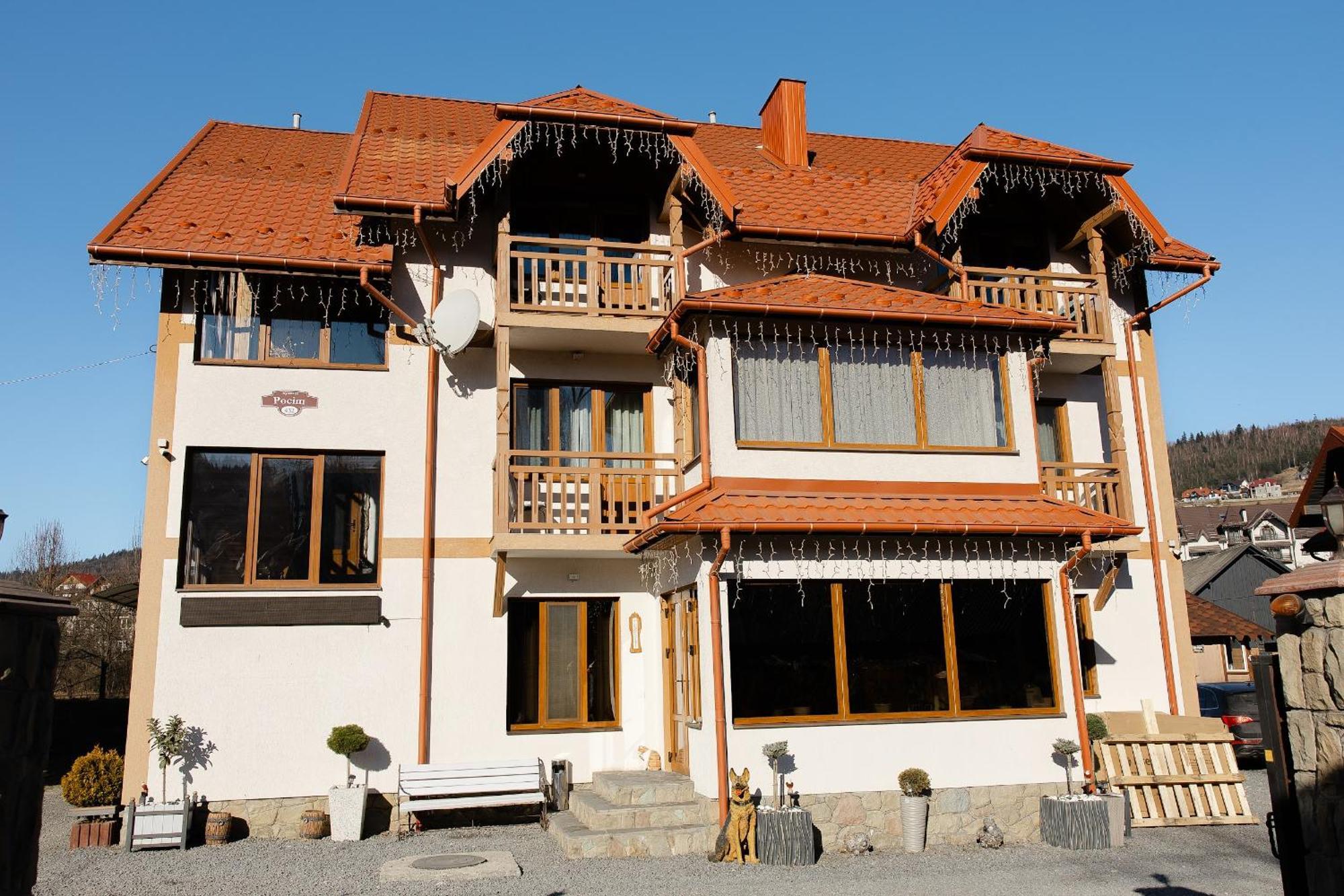 Hotel Zatyshok Nad Prutom Bukovel Esterno foto